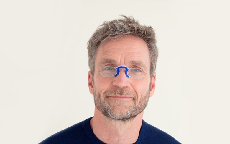 Armless reading glasses NOOZ Original Rectangular