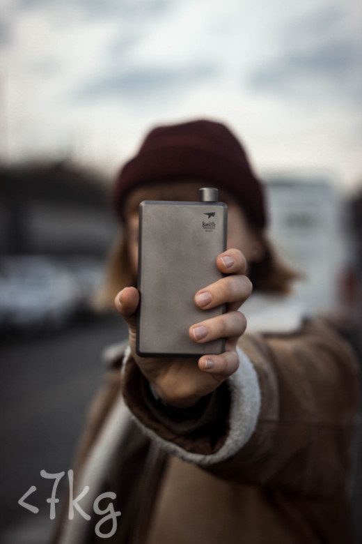 Titanová placatka Keith Jug