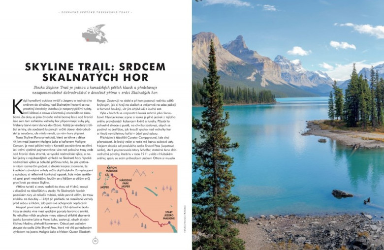 Kniha Úchvatné světové trekingové trasy Lonely Planet