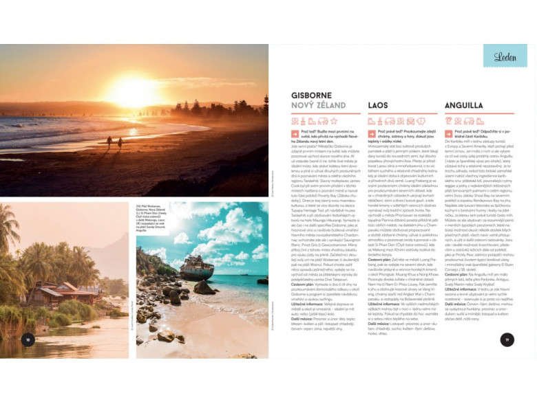 Kniha Kam cestovat a kdy Lonely Planet