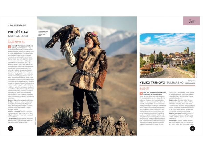 Kniha Kam cestovat a kdy Lonely Planet