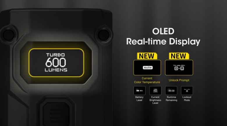 Svítilna Nitecore TINI