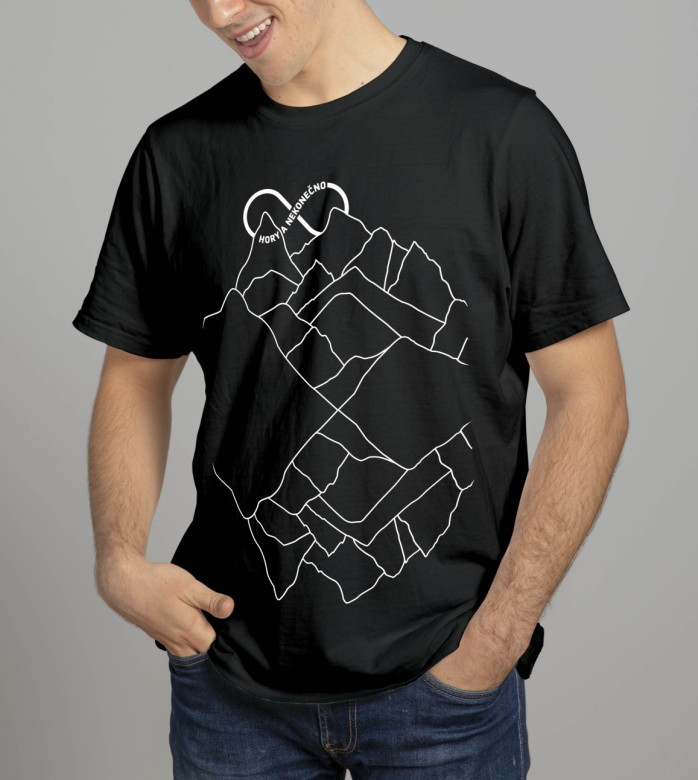 Triko merino pánské Hory a nekonečno