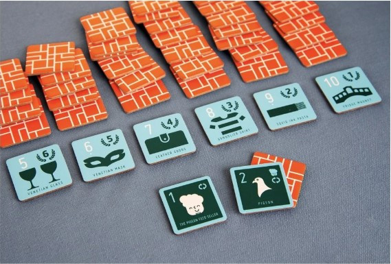 Cestovní hra Suvenýry z Benátek (Souvenirs from Venice)