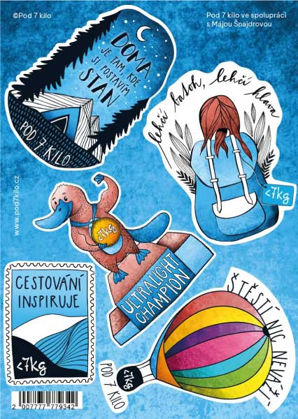 Stickers Pod 7 kilo sheet