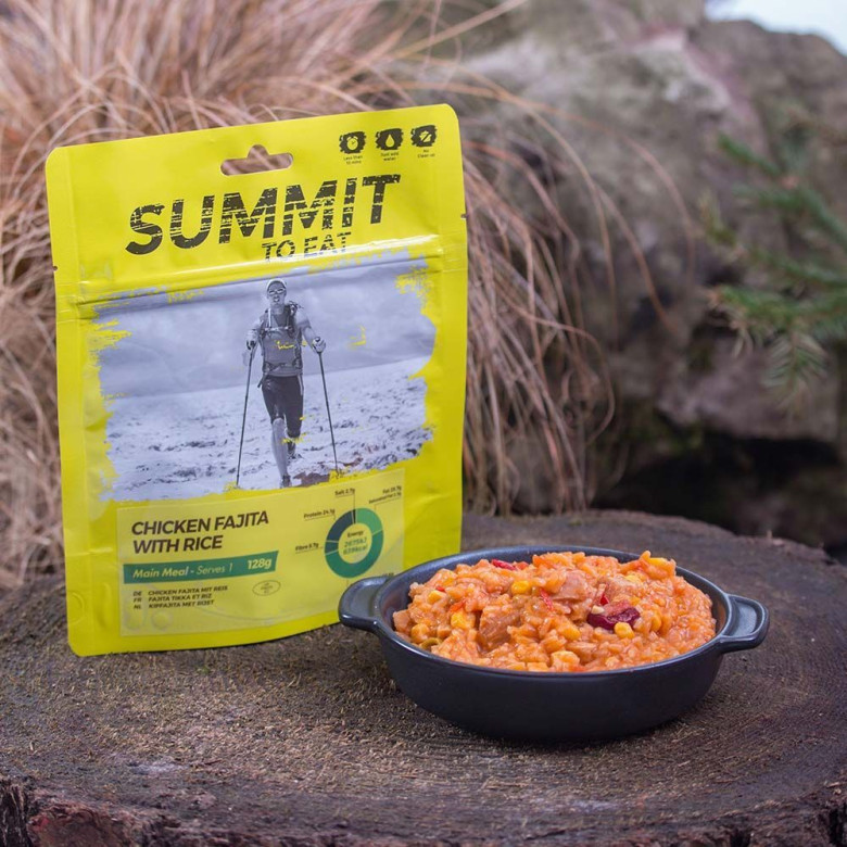 Summit To Eat Chicken Fajita with Rice