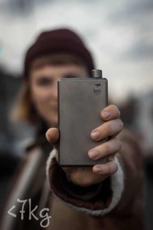 Titanová placatka Keith Jug