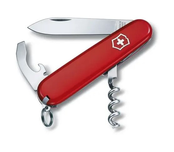 Kapesní nůž Victorinox Waiter červený