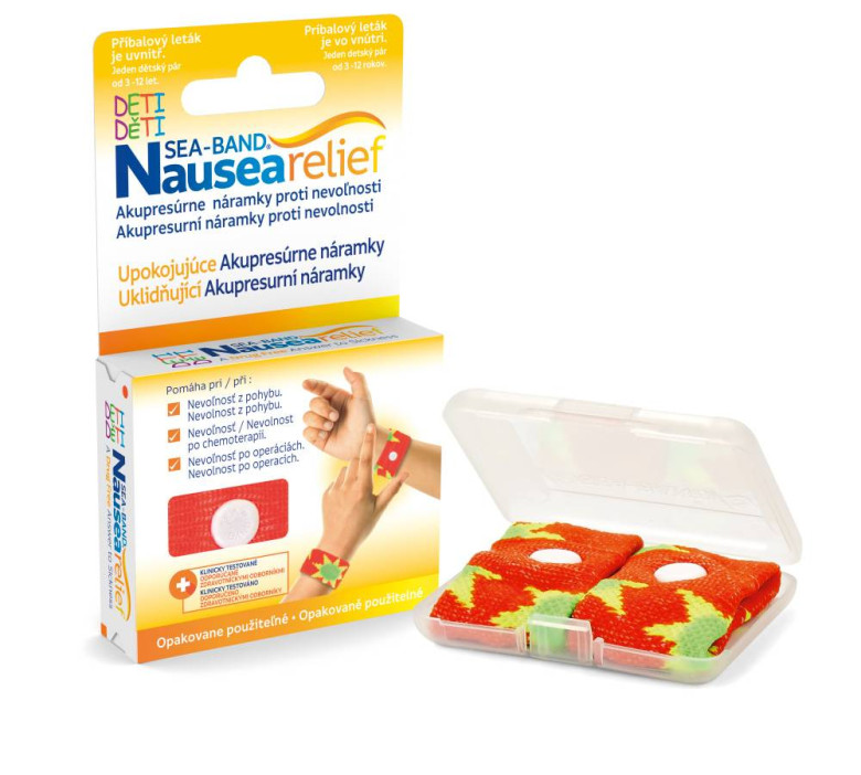 Náramky proti nevolnosti Sea-Band pro děti
