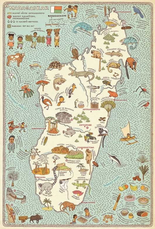 Mapy - Atlas světa, jaký svět ještě neviděl - Aleksandra & Daniel Mizieliński