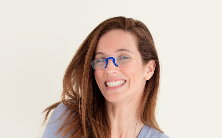 Armless reading glasses NOOZ Original Rectangular