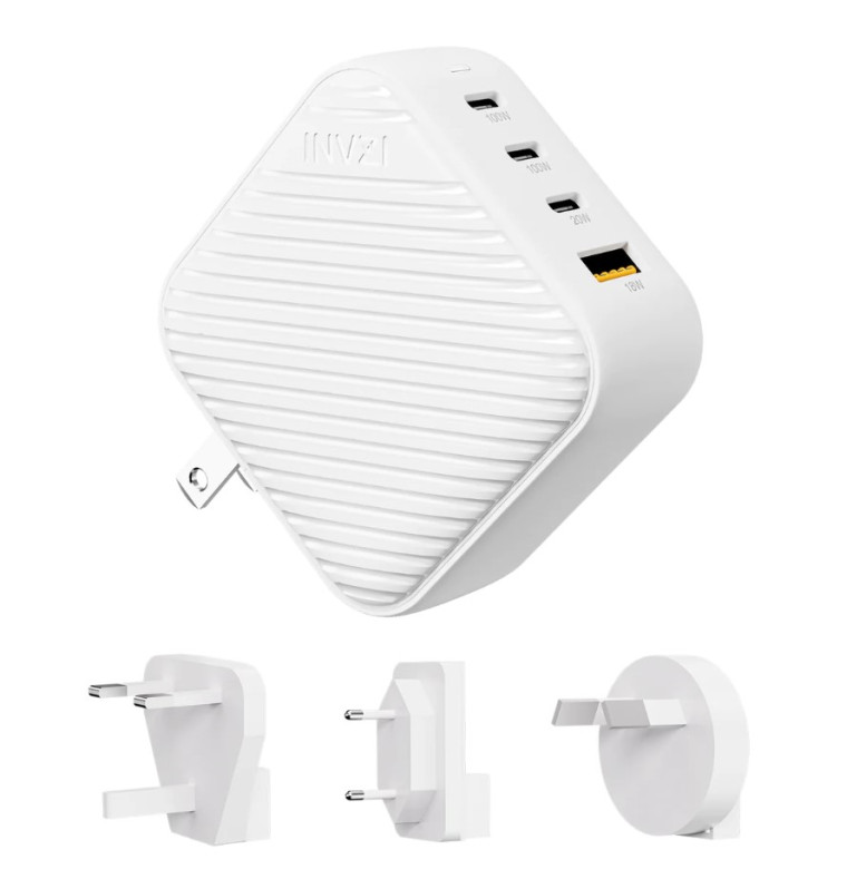 INVZI GaN II 100W + EU/UK/AU adapter