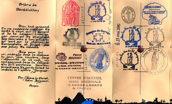 Ultreia.cz Credencial Camino de Santiago