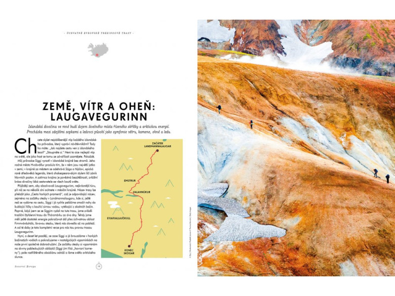 Kniha Úchvatné evropské trekingové trasy Lonely Planet