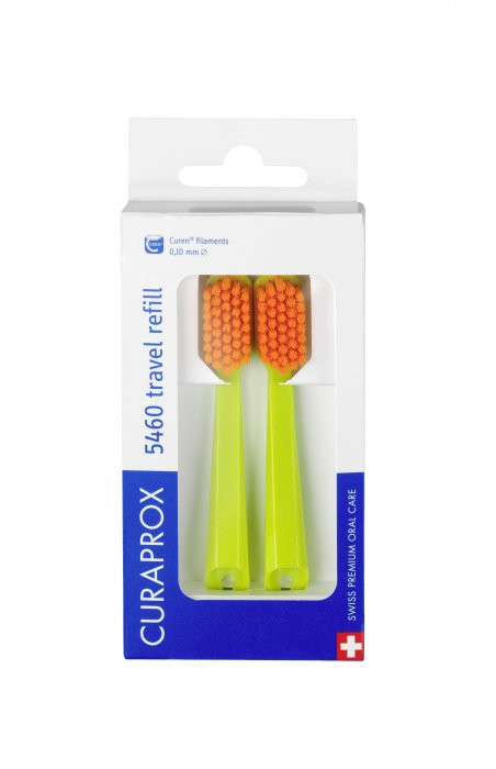 Curaprox CS 5460 Travel set náhradní hlavice kartáčku