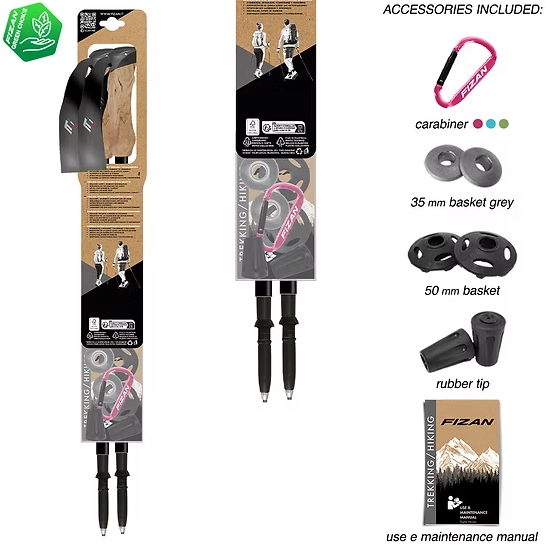 Trekové hole Fizan Compact