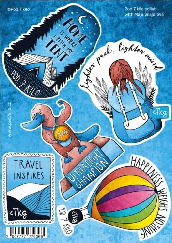 Stickers Pod 7 kilo sheet