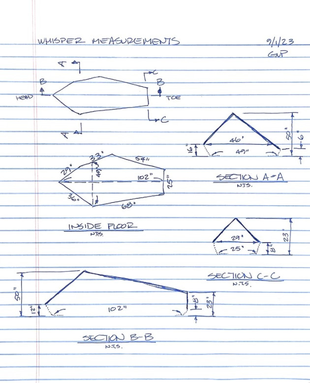 Gossamer Gear The DCF Whisper