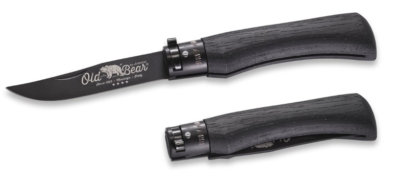 Nůž Antonini Old Bear Total Black
