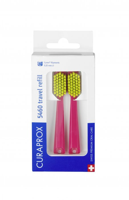 Curaprox CS 5460 Travel set náhradní hlavice kartáčku