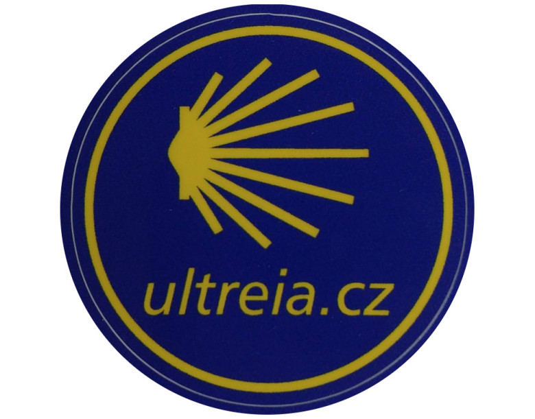 Ultreia.cz Camino de Santiago Sticker