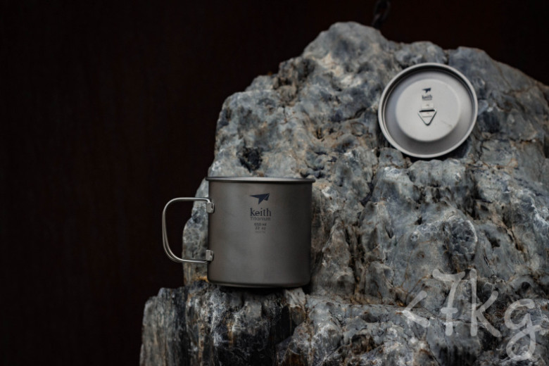 Titanový hrnec Keith Mug