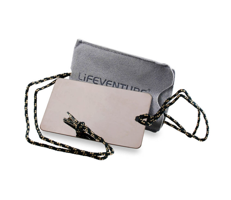 Zrcátko nerozbitné Lifeventure Travel Mirror