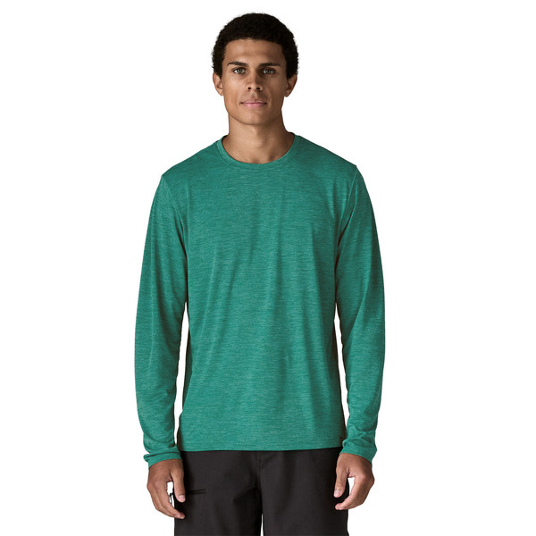 Triko Patagonia LS Cap Cool Daily Graphic Shirt pánské