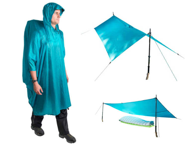 Pončo / přístřešek Sea to Summit Ultra-Sil Nano Tarp Poncho