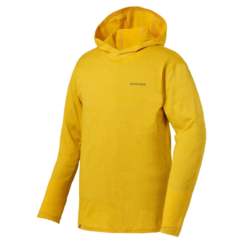 Triko Montbell Merino Wool Plus Light Hoodie pánské