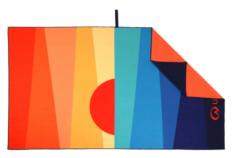 Osuška Lifeventure Soft Fibre Printed Trek Towel