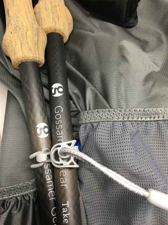 Úchyt na trekové hole Gossamer Gear Lightrek Pack Bungee Attachment