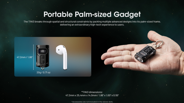 Svítilna Nitecore TINI